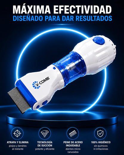 Extractor Médico de Piojos Licetec V-Comb®