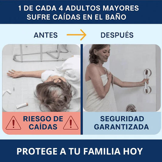 BARRA PROTEC+ SEGURIDAD TOTAL EN EL BAÑO