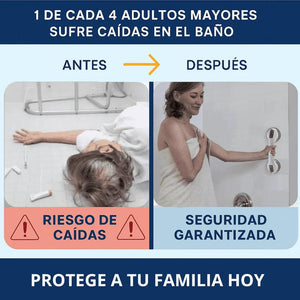 Barra Protect+ Seguridad total en tu baño