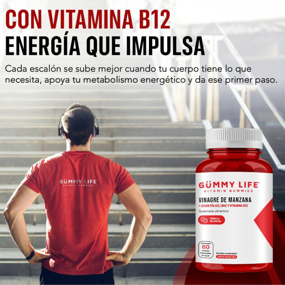 Vinagre De Manzana Gummy life