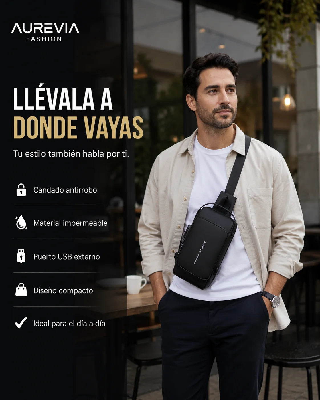 MOCHILA AUREVIA-FASHION